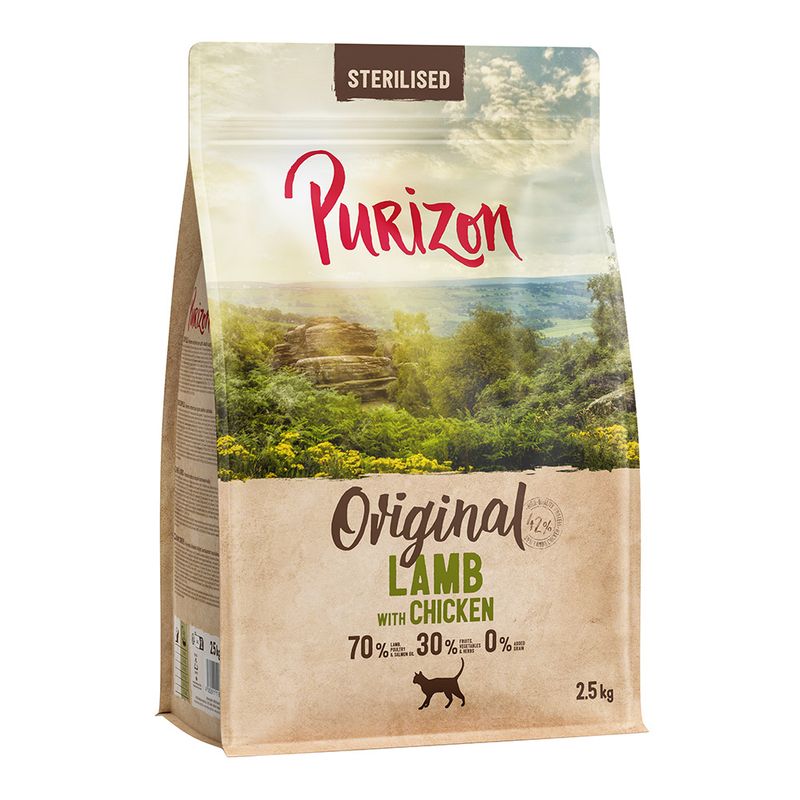 Purizon Sterilised Adult Grain-Free Lamb with Chicken 400g