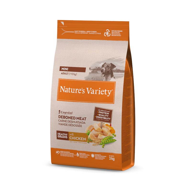 Nature's Variety Healthy Grains Mini Adult Chicken 1.5kg