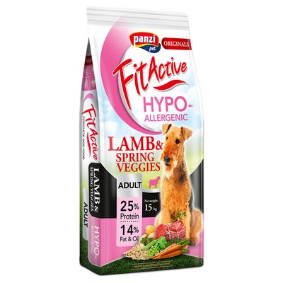 FitActive Originals Adult Hypoallergenic Lamb & Spring Veggies 15kg
