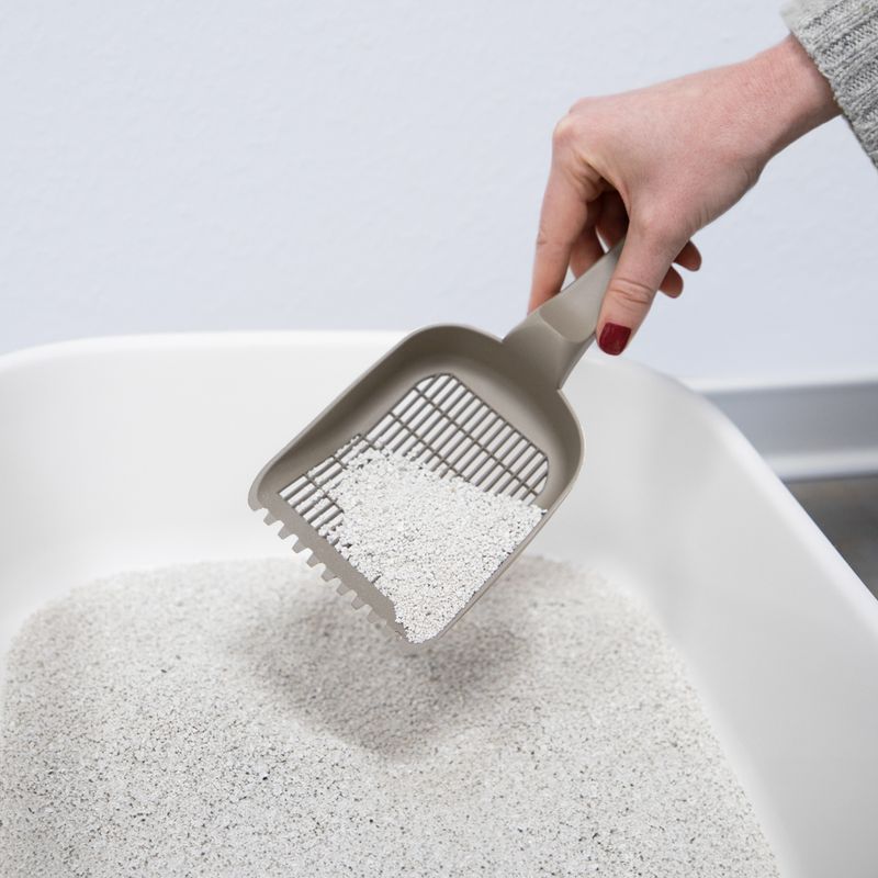 kooa Recycled Litter Scoop with Small Sieve 1 scoop