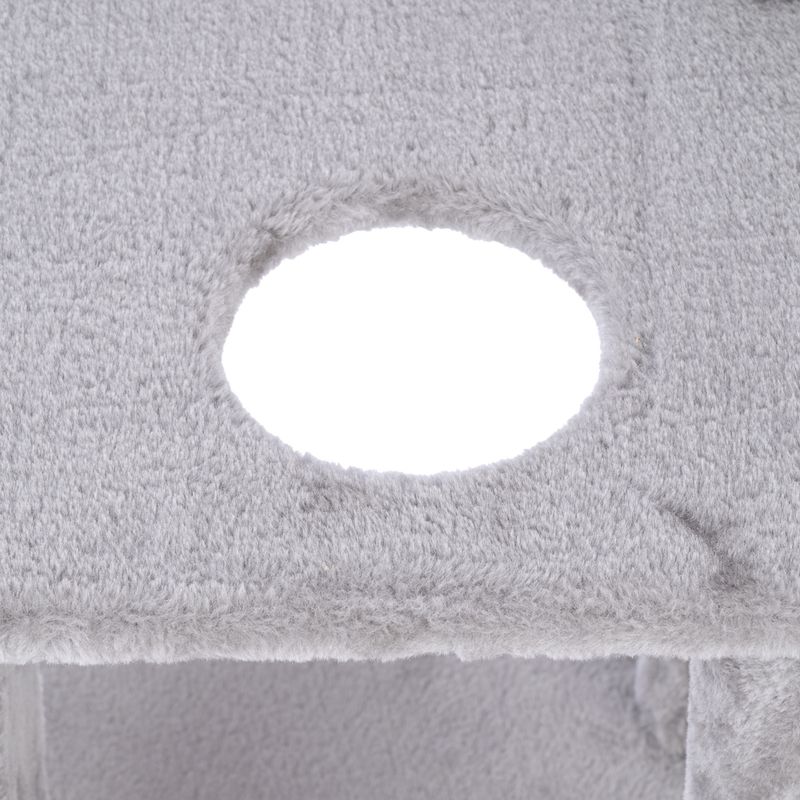 zooplus Basics Scratching Tree - Small Grey