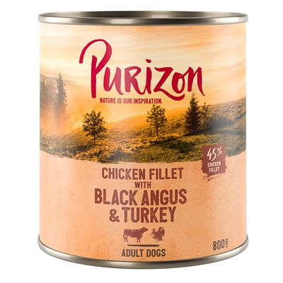 Purizon Adult Saver Pack 24 x 800g Mixed Pack: 4 Varieties
