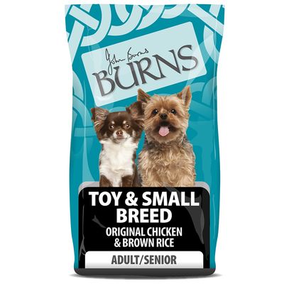 Burns Adult & Senior Original Toy & Small Breed - Chicken & Rice 6kg