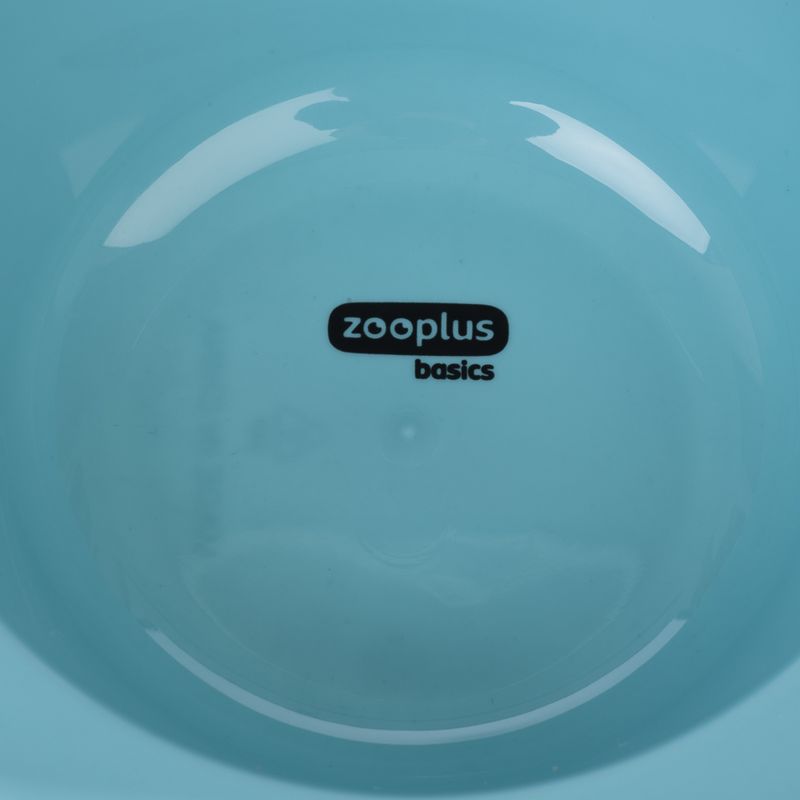 zooplus Basics Plastic Square Cat Bowls 2 x 300ml