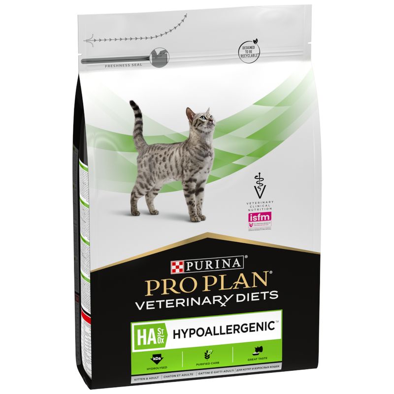 PURINA PRO PLAN Veterinary Diets Feline HA ST/OX - Hypoallergenic 3.5kg