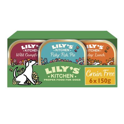 Lily's Kitchen Grain-Free Dinners for Dogs 6 x 150g