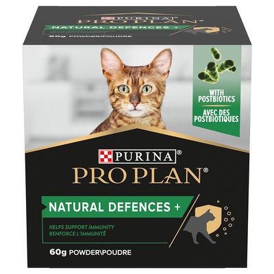 PRO PLAN Cat Adult Natural Defences Supplement Powder 60g