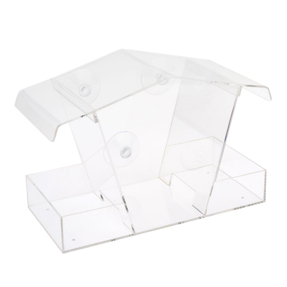 TIAKI bird feeder for the window L 15 x B 11 x H 23 cm