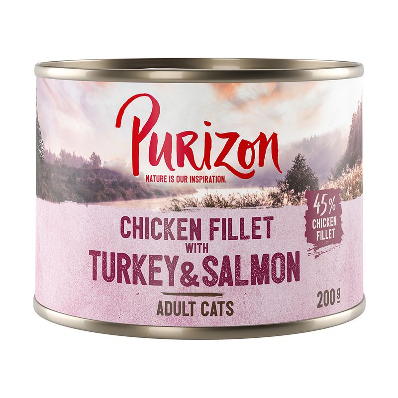 Purizon Adult Grain-Free Mixed Trial Pack 6 x 400g (3 Varieties)