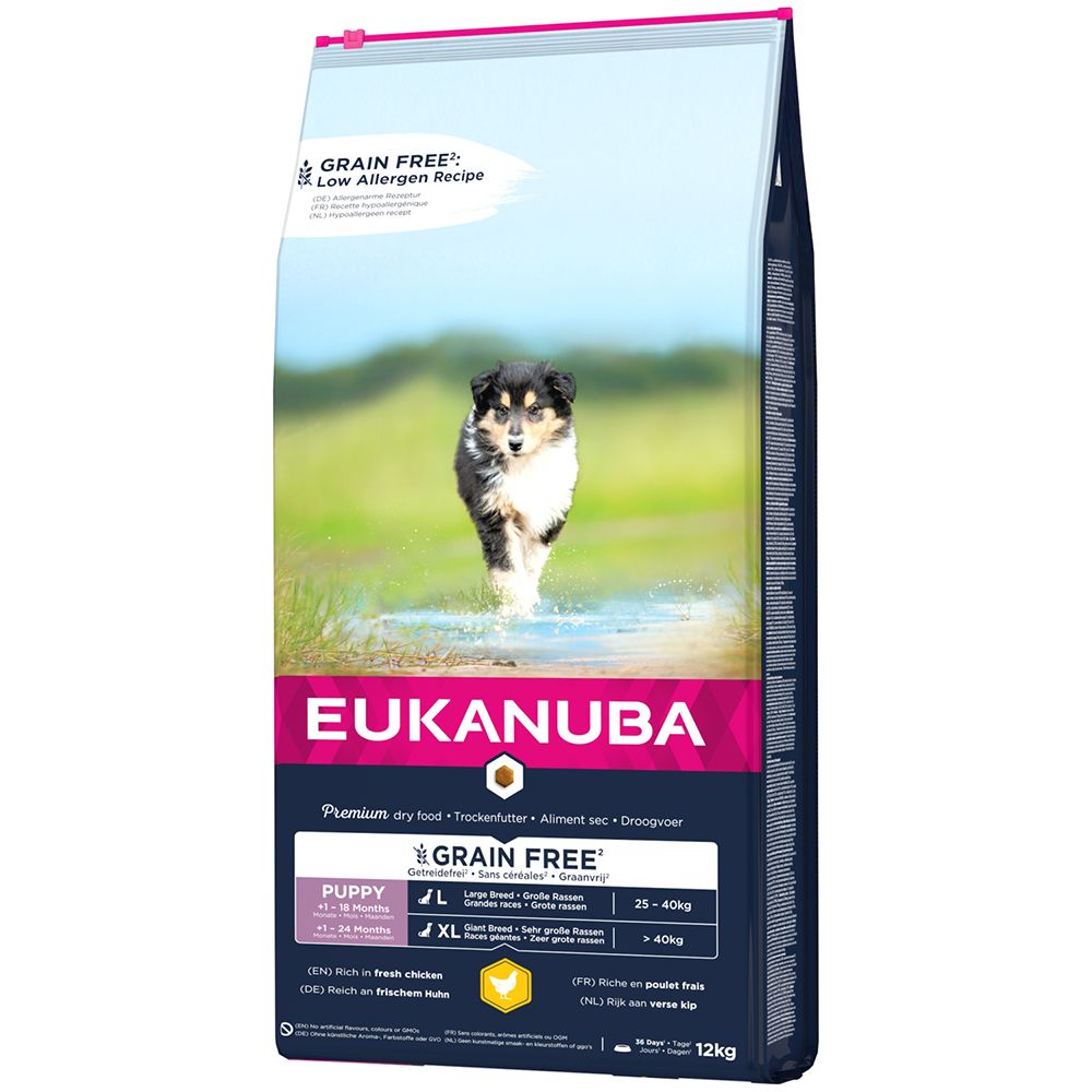 Eukanuba Grain Free Puppy Large Breed - Chicken 12kg