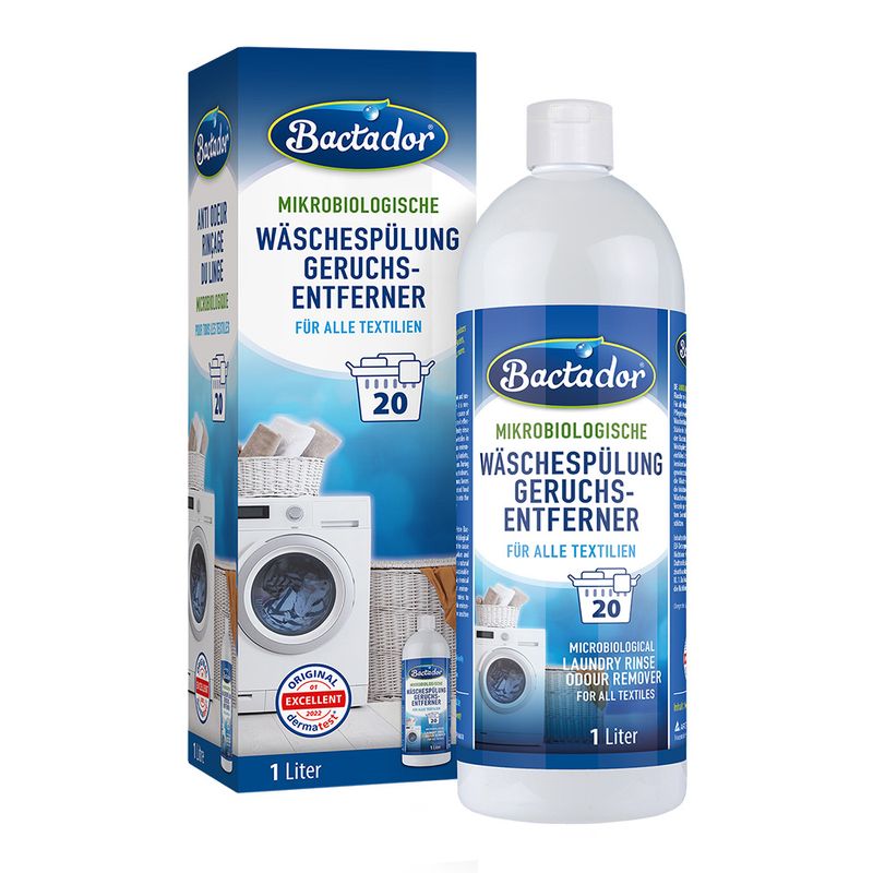 Bactador Laundry Rinse Odour Remover 1 Litre