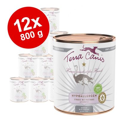 Terra Canis Hypoallergenic 12 x 800g Kangaroo with Parsnip