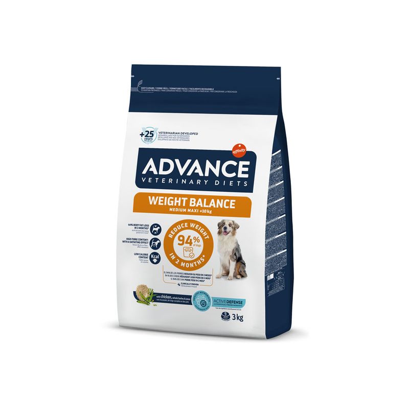 Advance Veterinary Diets Weight Balance Medium/Maxi 3kg