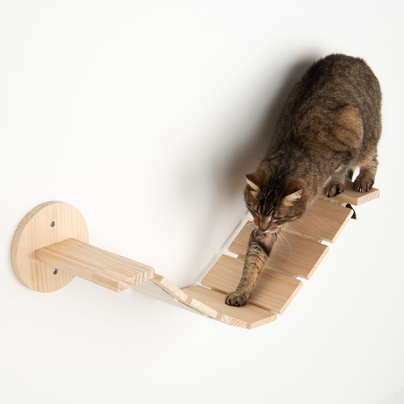 Modern Living Sia Wall Mounted Suspension Bridge 91 x 21.5 x 15.5 cm (L x W x H)