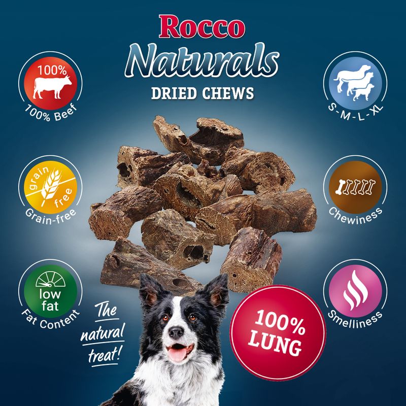Rocco Beef Lung 500g