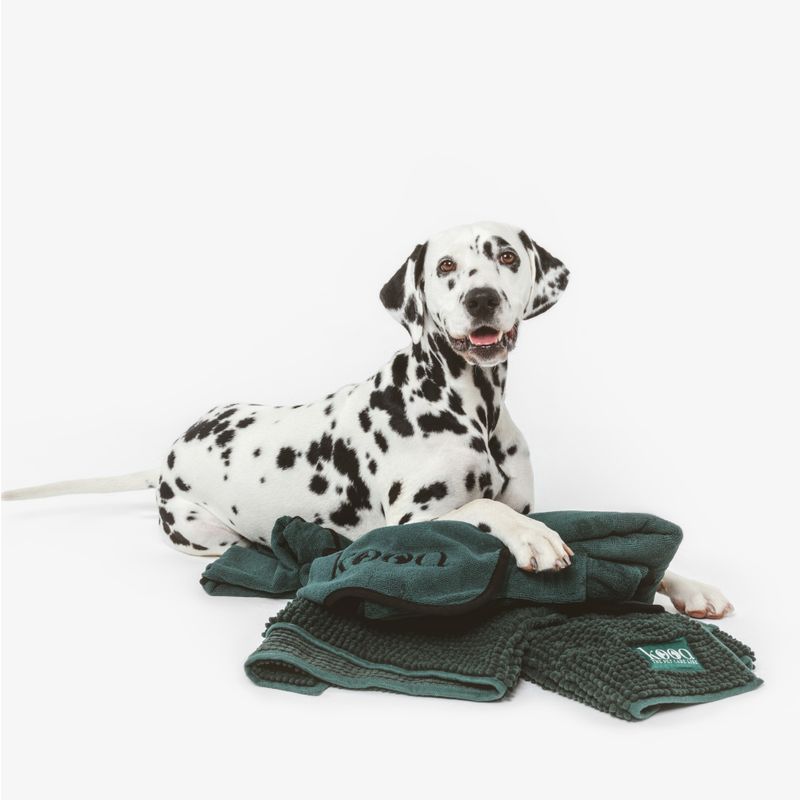 kooa Deluxe Microfibre Dog Bathrobe XS: approx. 25cm Back Length