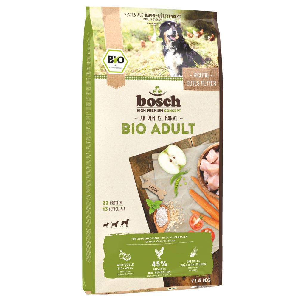 bosch Organic Adult Dry Dog Food 11.5kg