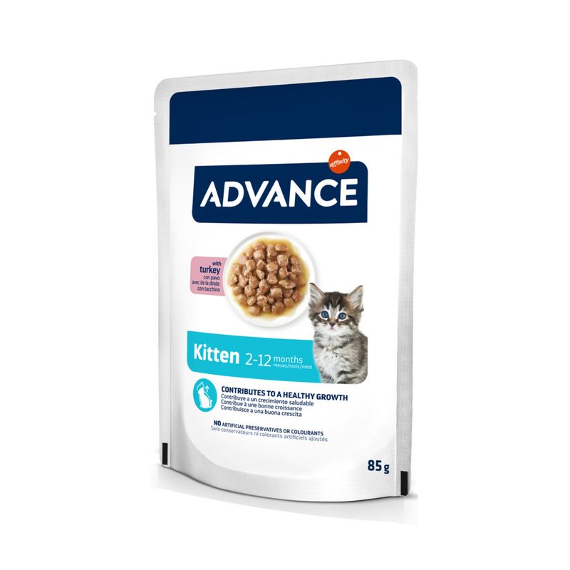 Advance Kitten Turkey 12 x 85g