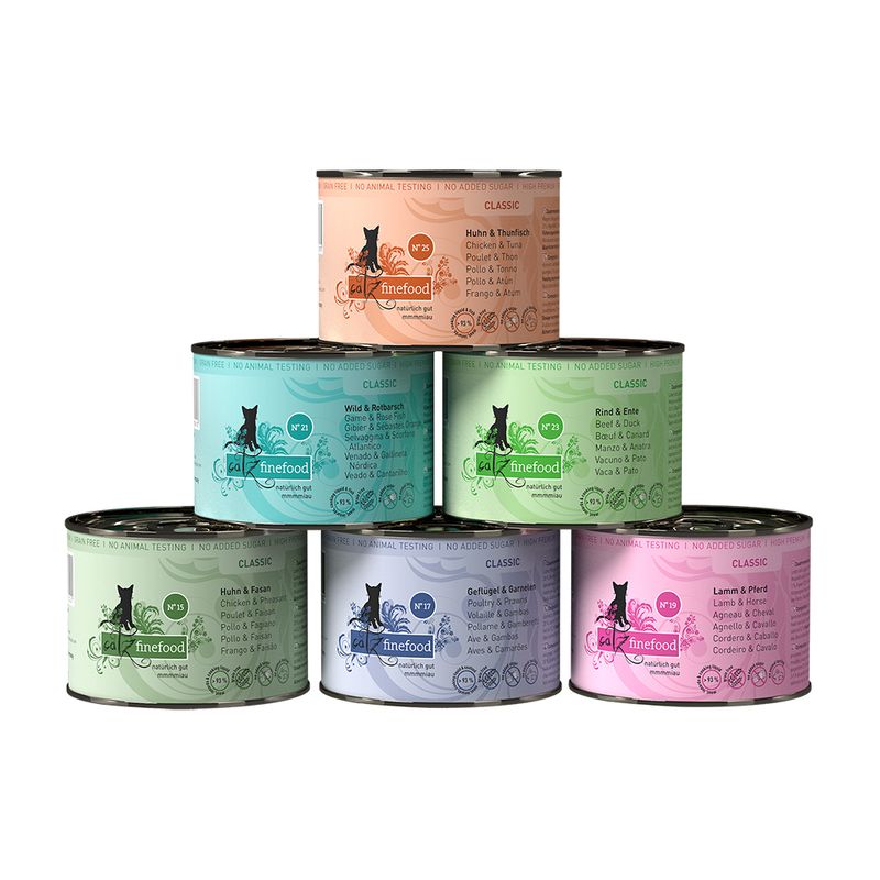 catz finefood Can Mixed Trial Pack 6 x 200g Mixed Trial Pack I