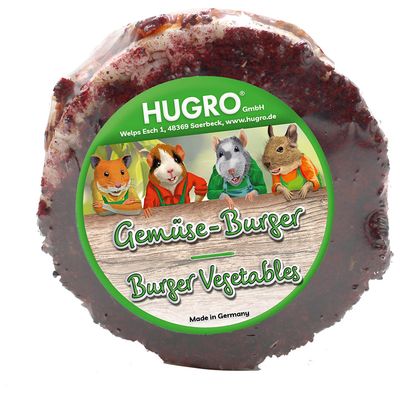 Hugro Vegetable Burger Beetroot (120g)