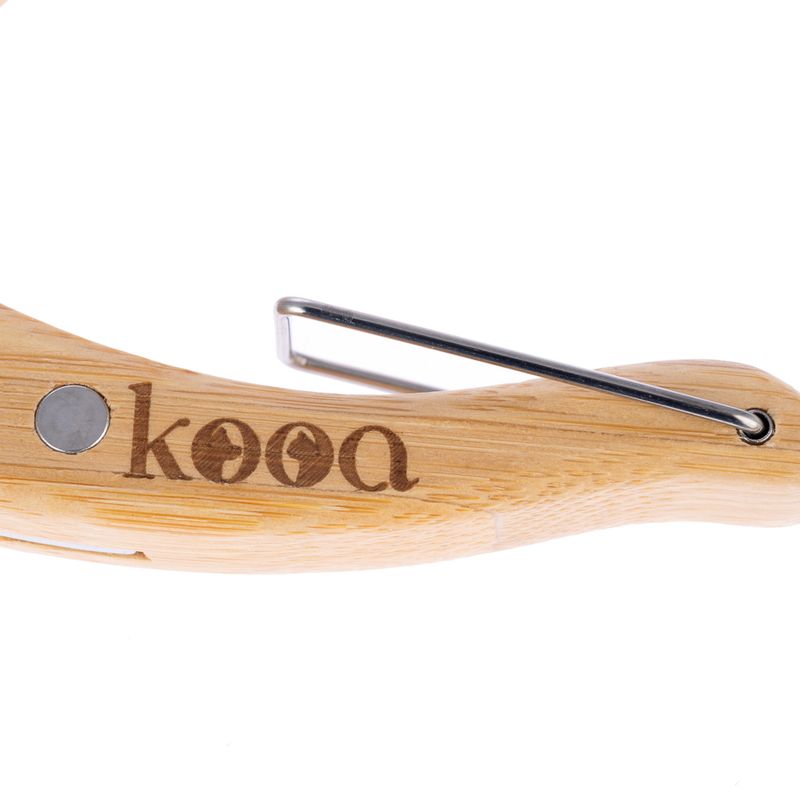 kooa Bamboo Claw Scissors S 12.7 x 4.7 x 1.4 cm (L x W x H)