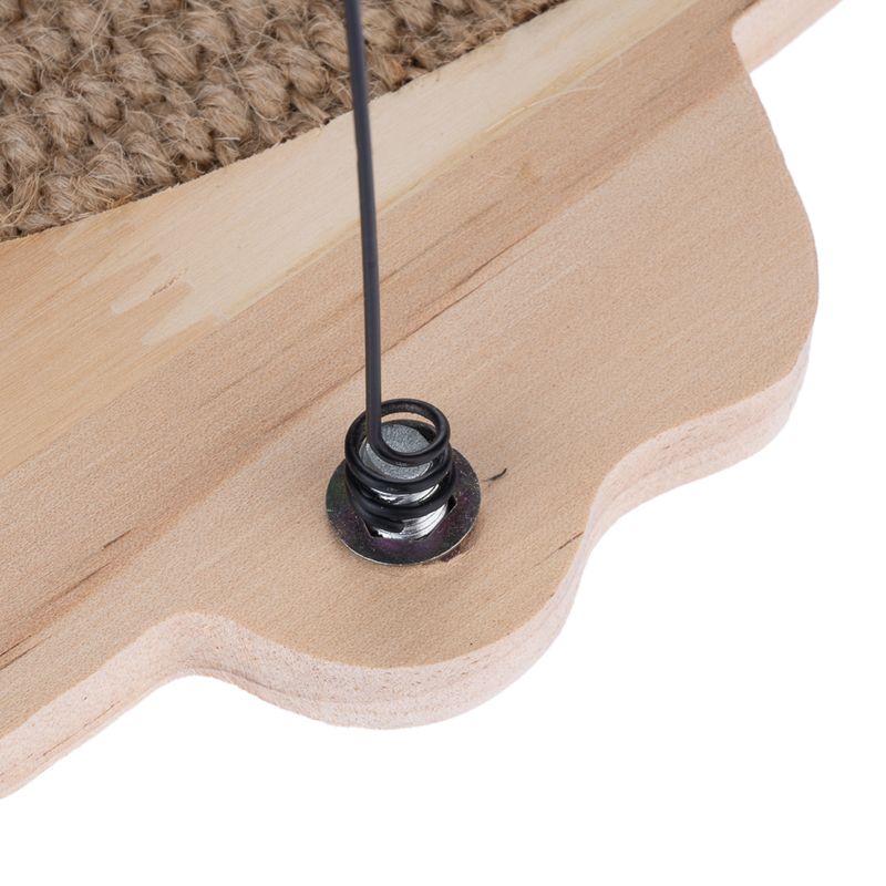 TIAKI Wooden Fish Scratch & Play Cat Toy 36 x 26 x 4 cm (L x W x H)