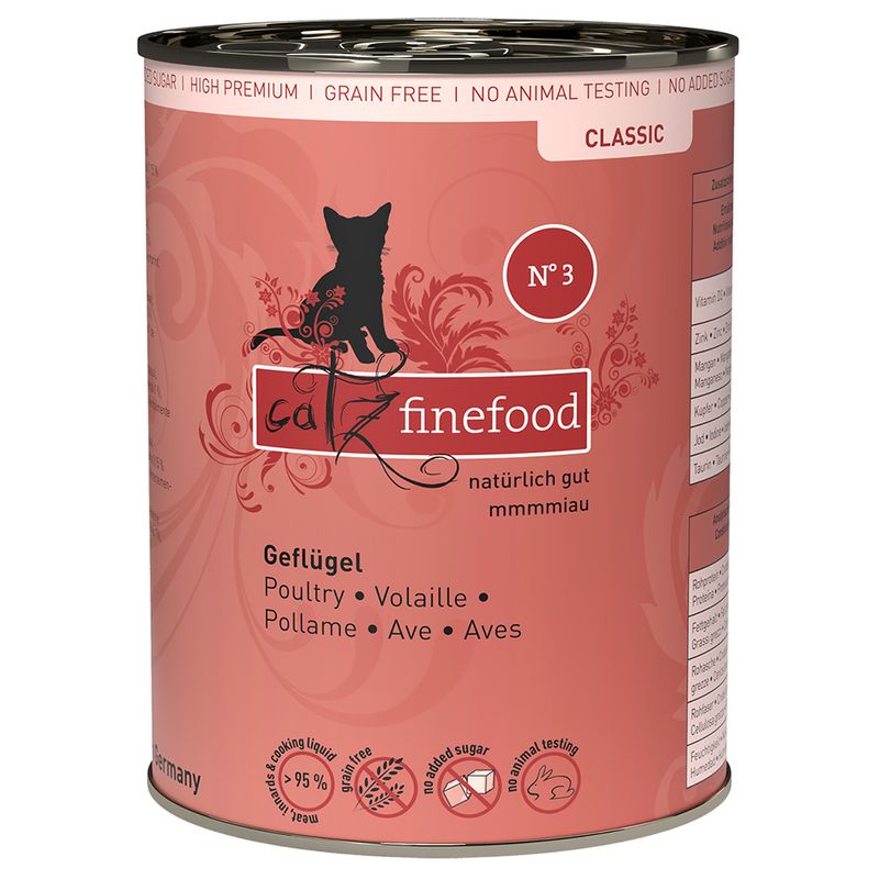 catz finefood Can Mixed Trial Pack 6 x 400g Mixed Trial Pack I