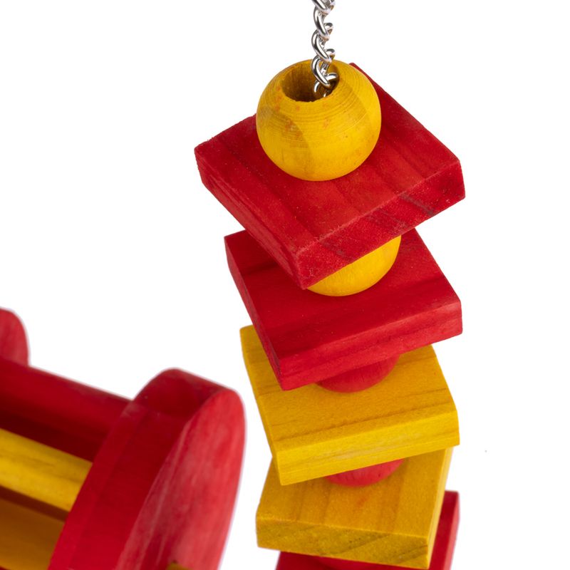 TIAKI Ferris Wheel Bird Swing Size S: 20 x 15 x 6.3cm (L x W x H)