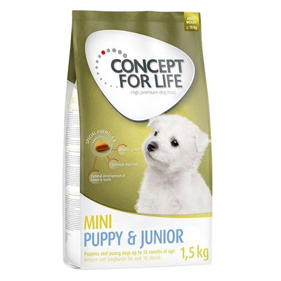 Concept for Life Mini Puppy & Junior 1.5kg