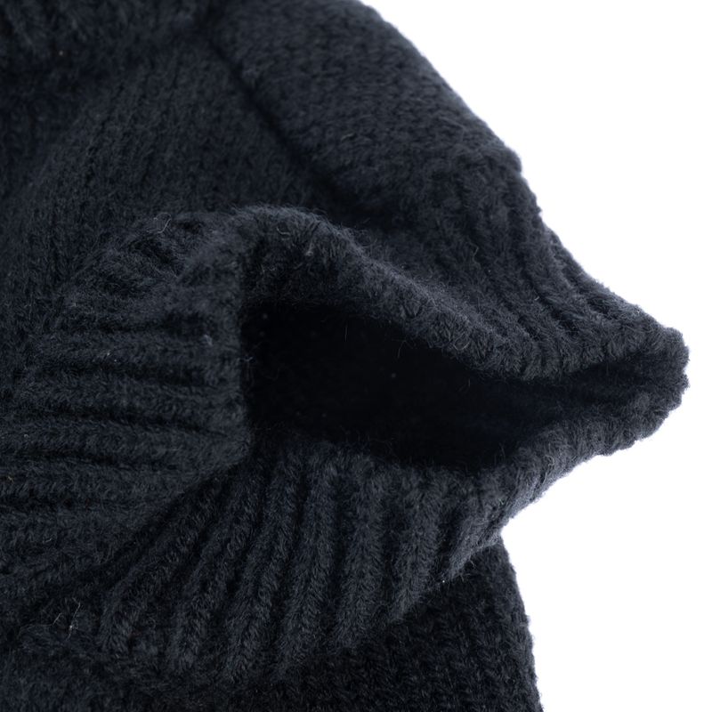 Nomad Tales Blush Dog Jumper - Ebony approx. 35cm Back Length