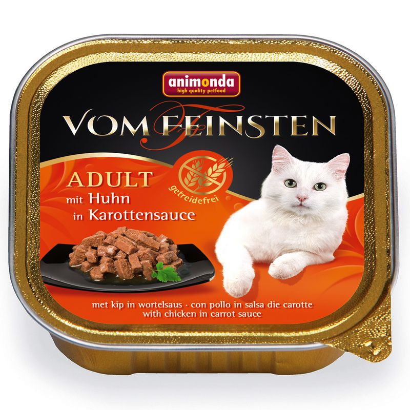 animonda vom Feinsten Adult No Grain in Sauce Saver Pack 24 x 100g Turkey in a Tomato Sauce