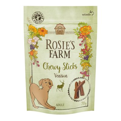 Rosie's Farm Chewy Sticks - Game 70g