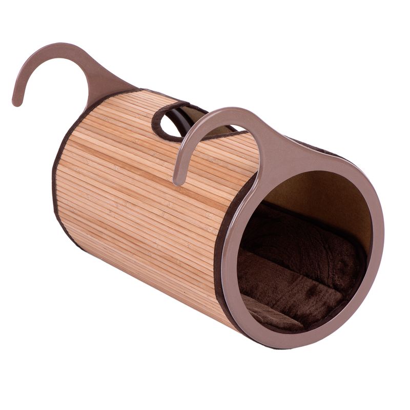 Natural Retreat Radiator Cat Bed Beige/brown