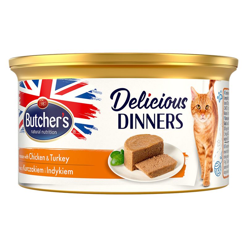 Butcher's Delicious Dinners 24 x 85g Chicken & Turkey