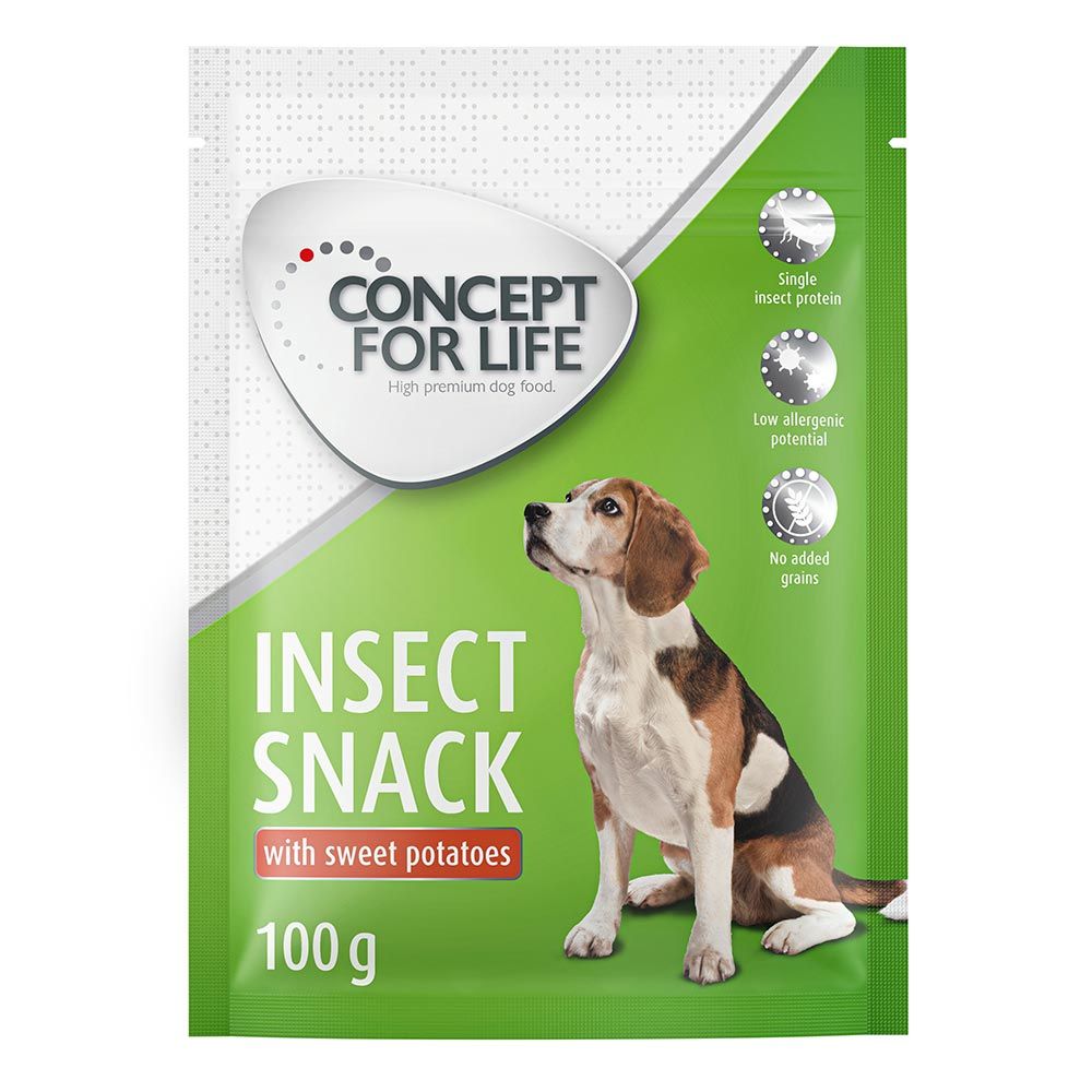 Concept for Life Insect Snack with Sweet Potatoes 100g