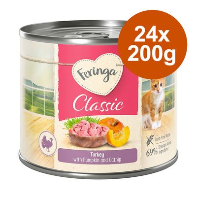 Feringa Classic Menu Kitten Saver Pack 24 x 200g Mixed Pack: 4 Varieties