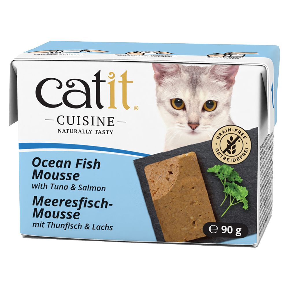 Catit Cuisine Mousse 12 x 90g Chicken with Ham