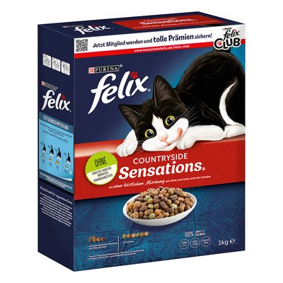 Felix Countryside Sensations with Beef 1kg