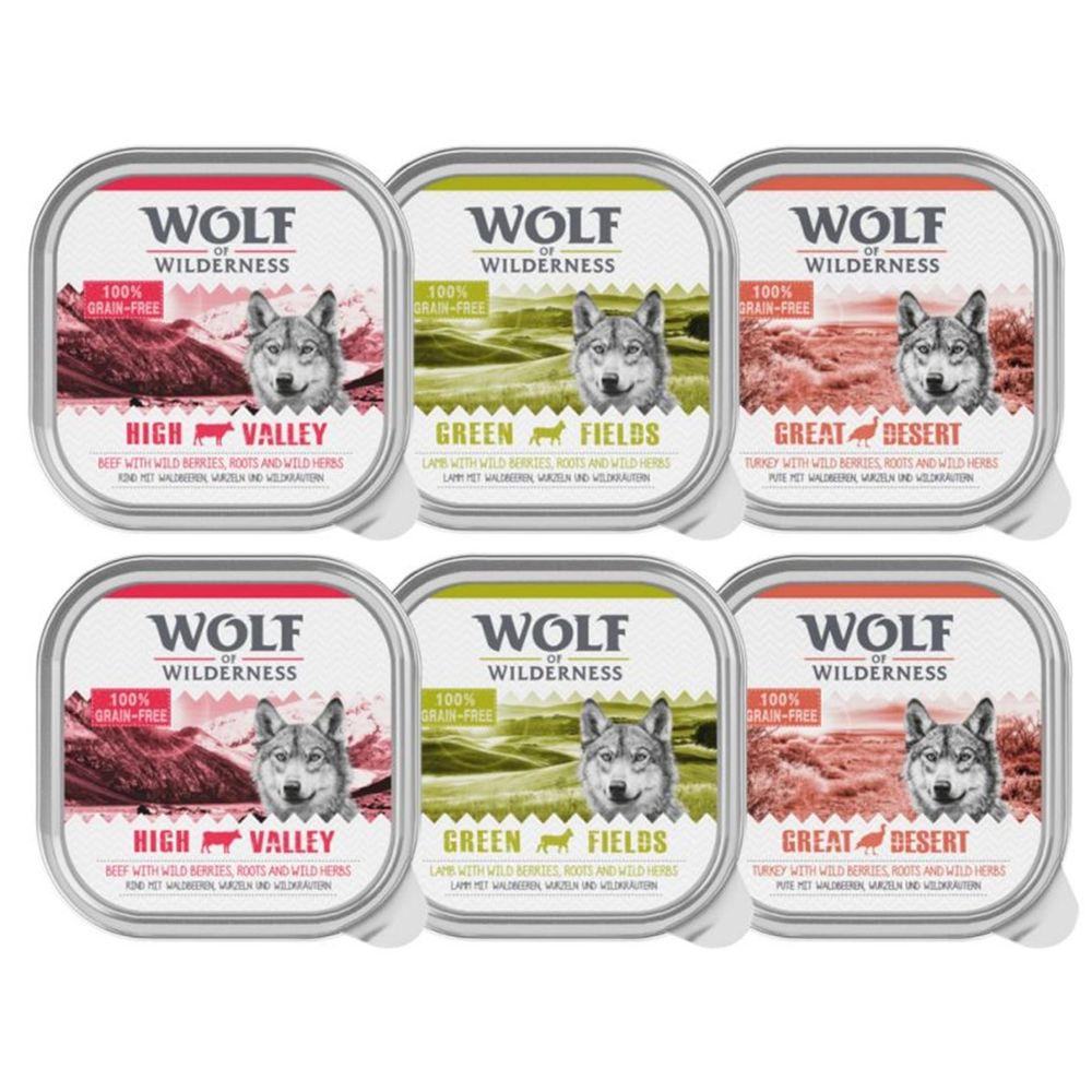 Wolf of Wilderness Adult Classic 6 x 300g High Valley - Beef