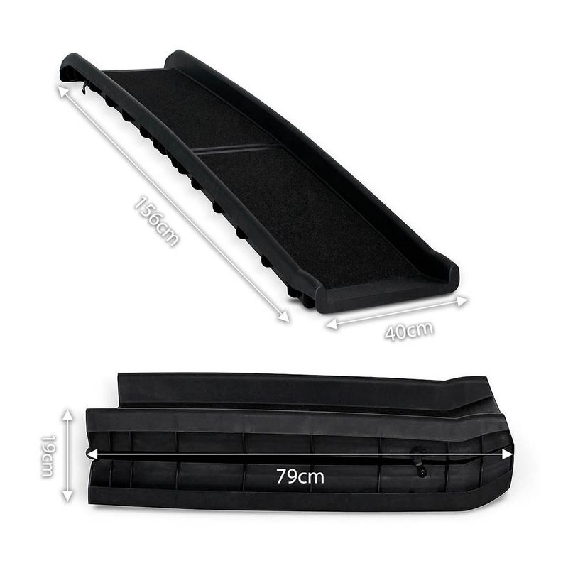 Lionto Plastic Dog Ramp 156 x 40 x 8cm (L x W x H)