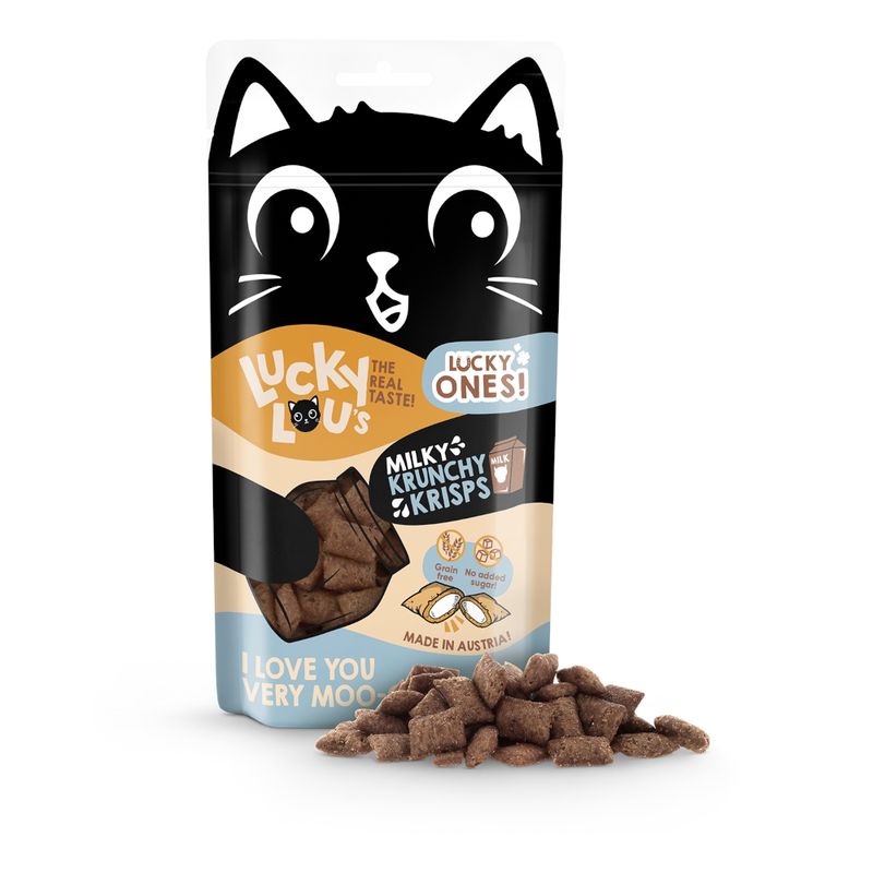 Lucky Lou Krunchy Krisps Milk (60g)