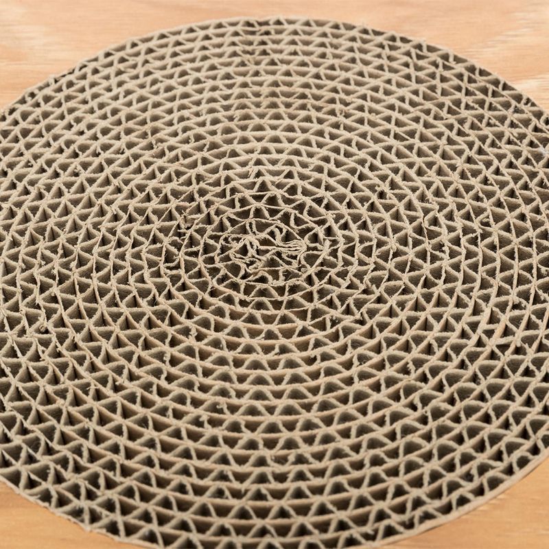 Trixie Scratching Cardboard with Wooden Frame 35 x 35 x 4cm (L x W x H)