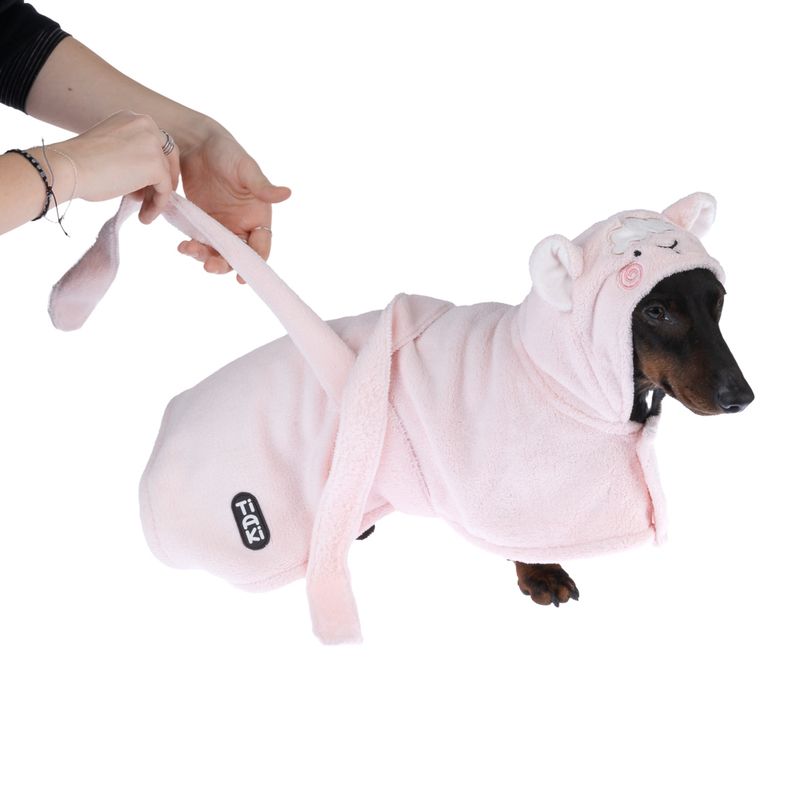 TIAKI Dog Bathrobe - Sheep approx. 40cm Back Length