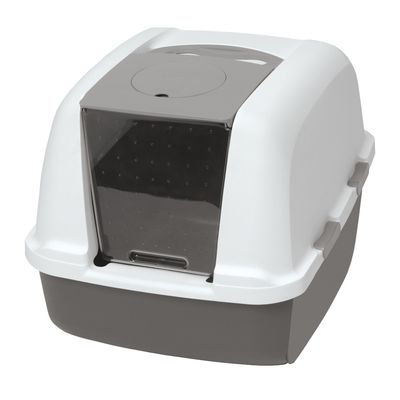 Catit Jumbo Litter Box Dark Grey