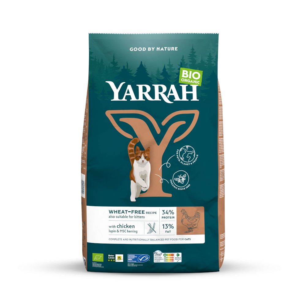 Yarrah Organic Wheat-Free with Organic Chicken & Fish 800g