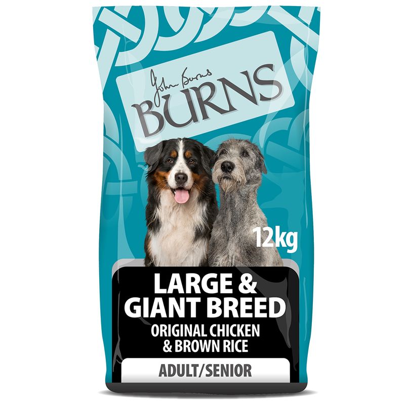 Burns Large and Giant Breed Original - with Chicken & Rice 12kg