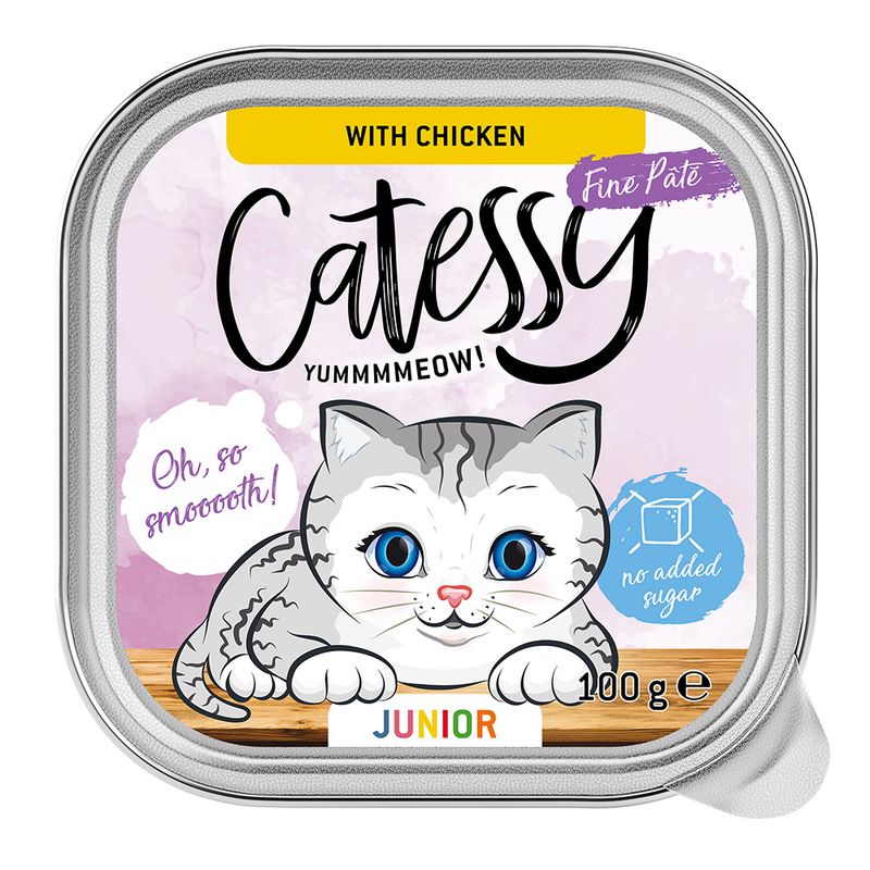 Catessy Junior-Paté Mixed Pack 16 x 100g