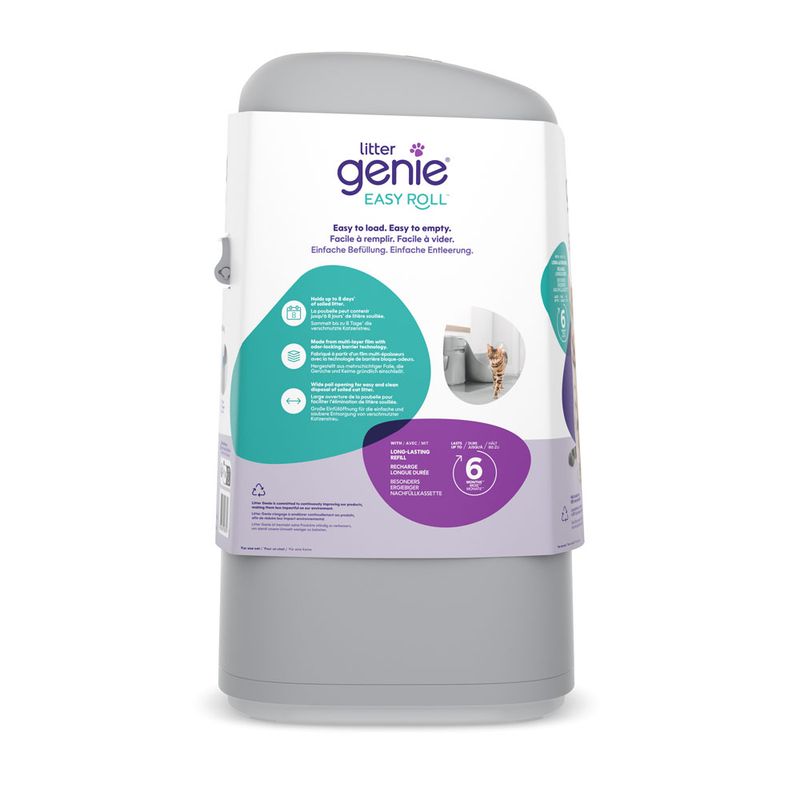 LitterLocker® Genie Cat Litter Disposal Bin - Grey Accessories: Refill