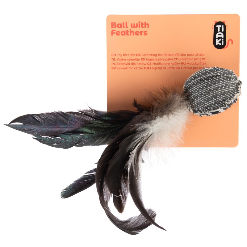 TIAKI Feather Ball Cat Toy 1 Toy