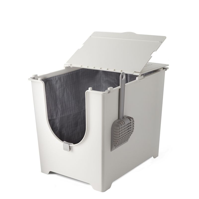 Modkat Flip Cat Litter Box White